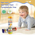 LOOIKOOS Rainmaker Rain Stick Musical Instrument for Babies,Baby Rattle Shaker Sensory Developmental Toy,Raindrops Musical Instrument Toddler Musi...