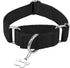 Martingale Collar Nylon Dog Collar - Dazzber No Pull Pet Collar Heavy Duty for Large Dogs, Adjustable 17 Inch to 25 Inch, Classic Black...