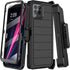for T-Mobile REVVL 6 Pro 5G with Belt Clip Holster,REVVL 6X Pro Case Built-in Screen Protector,Heavy Duty Shockproof Drop Protection Military Grad...
