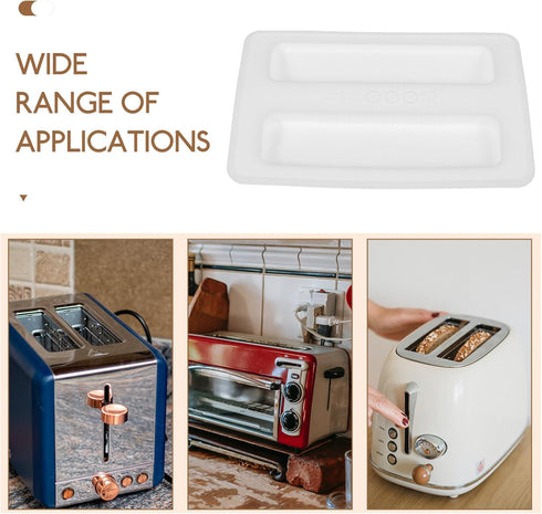 Bread Toaster Silicone Toaster Lid 2 Slice Toaster Cover Bread Maker Cover Toaster Appliance Top Cover Sandwich Upper Lid Toaster Machine Part Acc...