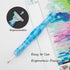 Sonsage Resin Diamond Painting Pen for Adult,Light Blue Curvy Body Pen Diamond Art Accessories Kits,5D DIY Acrylic Applicator Accessories Gem Jewe...