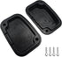 Motorcycle Brake Clutch Master Cylinder Covers Aluminum Left and Right Brake Reservoir Cylinder Cover for Harley Touring Street Electra Glide Road...
