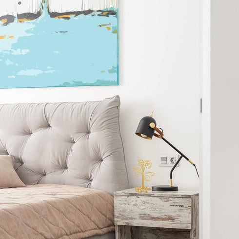 Cabilock Display Frame Air Plant Holder Stand Aluminum Tree Shaped Plant Display Rack Metal Plant Stand Planter Shelf Flower Pot Container Golden ...