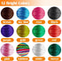 Ewparts 2mm Nylon Cord for Jewelry Making 120 Yards Satin Cord Silk Rattail String for Bracelets, Lanyard String,Chinese Knotting,Macrame,Keychain...