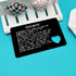 Xiahuyu Valentines Day Gifts for Men Engraved Wallet Insert Card for Boyfriend Fiance Husband Christmas Birthday Gifts Wedding Anniversary Present...