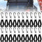 20 PCS Glove Clips for Work, Black Glove Holder Clips, Work Safety Clip for Construction Guard Labor, Glove Grabber Glove Keeper Belt Glasses Helm...