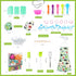 TEUVO Kids Baking Chef Set 35 Pcs with Dinosaur Apron and Mitt, Cooking Chef Dress Up Role Play Kitchen Toys Set for Kids Aged 3 4 5 6 7 8...