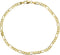 Gold Anklet Bracelets for Women Men 14K White Gold Plated Cuban Link Herringbone Paperclip Figaro Chain Ankle Bracelets for Women...
