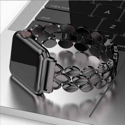 Moolia Elegant Metal Strap Compatible with Apple Watch Band 38mm 40mm 41mm 42mm Metal Fashion Women Replacement Strap Bracelet for iWatch Series 1...
