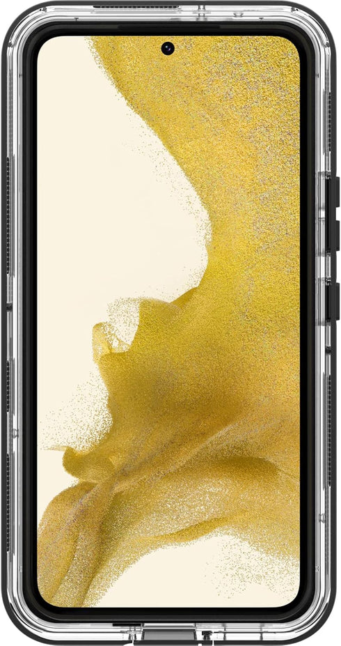 LifeProof NEXT SERIES Case for Galaxy S22 - BLACK CRYSTAL (CLEAR/BLACK)...
