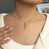 Faith Cross Necklace Gift for her, religious gift for womens,for birthday or Any Special Occasion from, Faith Cross Necklace with Message Card...