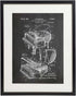 IDIOPIX Piano Patent Wall Decor Chalkboard Art Print Set of 6 Prints UNFRAMED...