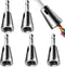 5 Pcs Wire Twister Tool for Drill, Stainless Steel Hex Shank Cable Wire Twisting Tool With 6MM Chuck Drill Wire Twister for Electrical Power Drill...