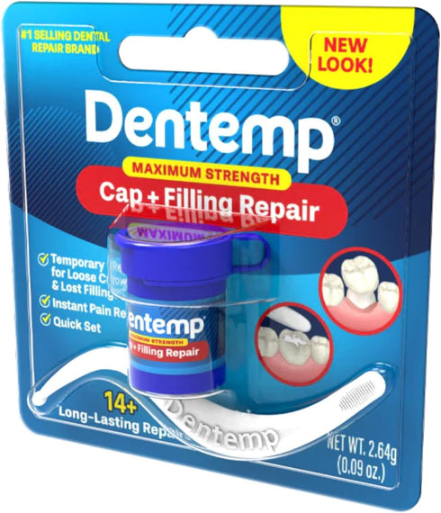 DENTEMP Maximum Strength Dental Repair 2.64 g (Pack of 3)...