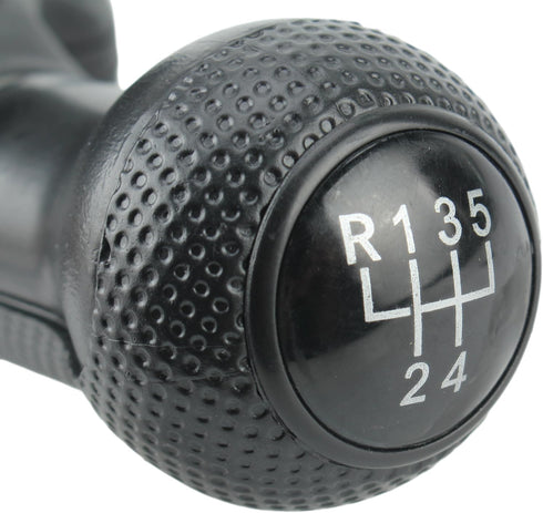 AUTOKAY 5 Speed Gear Shift Knob Stick Shifter Lever Head for Golf Bora Jetta MK4 GTI R32 1999-2005 Gear Shift Knob Gaitor Boot with Gaitor Boot Co...