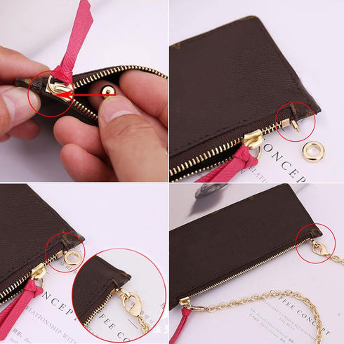 2Pcs Brass Ball Studs Rivets O/D Ring for Leather Crossbody Purse Craft,Small...