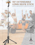 Selfie Stick Phone Tripod with Remote, Portable 5 in 1 Selfie Stick Phone Tripod, Wireless Selfie Stick Tripod for Cell Phone Compatible with iPho...