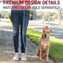 Leashboss 6ft Dog Leash | Ultra Comfort Double-Thick Soft Padded Handle | Reflective Leash for Large Dogs, Medium Dogs | Heavy Duty Leash for Larg...