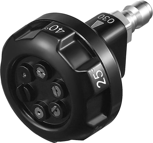 Pressure Washer Nozzle, 6 in 1 Quick Change Over Spray Nozzle, Adjustable High Power Washer Nozzle Tips with 1/4" Quick Connect, 4000 PSI...