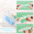5 Pcs Double Sided Tape Runner Refill 0.23 Inch x 16.40 Ft, Adhesive Tape Roller Refills, Glue Tape Roller Refills for Scrapbooking Card Making Ha...