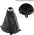 Car Car Shift Knob Cover Manual PU Leather Gear Gaiter Shift Shifter Boot Replacement Shift Boot Replacement for Honda Civic 2006-2012...