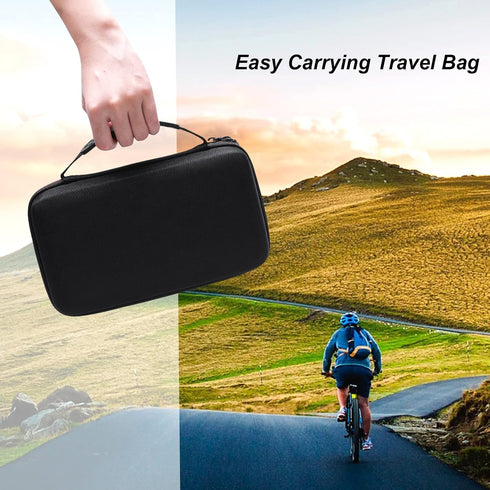XANAD Hard Case for Insta360 GO 3 or Insta360 X3 or Insta360 X4 or ONE X2 Kit 360 Degree Waterproof Action Camera (Grey Bag with Small Cover and C...