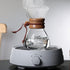 Pour Over Coffee Maker, 400ML Glass Coffee Maker with Double Layer Stainless Steel Filter, Coffee Dripper Brewer Glass Coffee Pot, Holds 2 to 3 Cu...