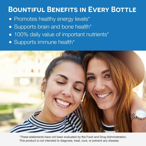 EZ Melts Dissolvable Multivitamin with Iron for Women and Men, Sugar-Free, 1-Month Supply...