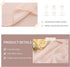 Light Peach Chiffon Table Runner 27x120 Inches Long Table Runners for Baby Shower Outdoor Wedding Festival Decorations...
