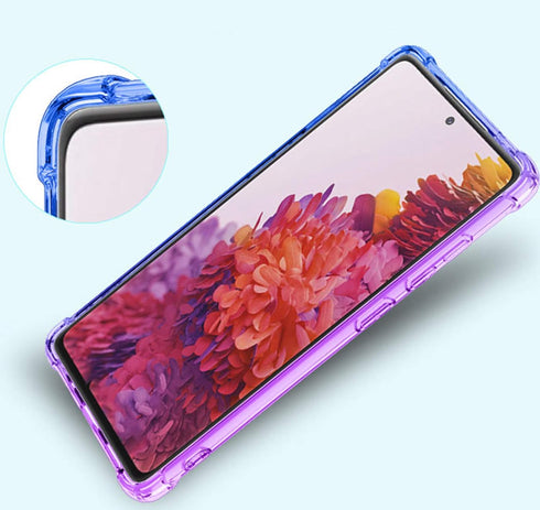 Osophter for Galaxy S20 FE 5G Case Clear Transparent Reinforced Corners TPU Shock-Absorption Flexible Cell Phone Cover for Samsung Galaxy S20 FE 5...