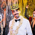 Funny Party Hats Adjustable King Crowns – Royal King Crown – Bejeweled Gold Crowns – 2 Pack...