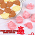 Crethinkaty 6pcs Chinese New Year Cookie Cutters 3D Chinese Style Biscuit Mold Fondant Molds Chinese New Year Must Haves Bakeware Tool...