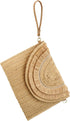 Gets Straw Clutch, Straw Clutch Women Hand-woven for Summer Beach Envelope Clutch Purse Wallet...