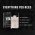 Jacked Factory Vita XT Performance Vitamin Powder - Daily Multivitamin Powder for Men with KSM-66 Ashwagandha, Prebiotic Fiber, Vitamin A, C, D, K...