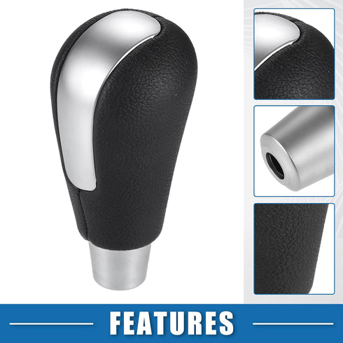 Automatic Transmission Gear Shift Knob for Mazda 3 2009-2016 for Mazda 3 Sport 2009-2016 Matte Silver Tone...