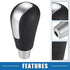 Automatic Transmission Gear Shift Knob for Mazda 3 2009-2016 for Mazda 3 Sport 2009-2016 Matte Silver Tone...
