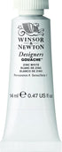 Winsor & Newton Designer's Gouache, 14 ml (0.47oz) tube, Zinc White...
