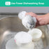 Upgrated Dual-Sided Sponges Kitchen, 6 Pack Microfiber Non Scratch Dish Scrub Sponge, All Purpose Dish Washing Scrubber for Cleaning Dishes, Kitch...
