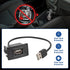 Anina USB Port Car Charger for Honda, Male to Female USB Power Socket Adapter, Panel Flush Mount Extension Cable for Civic CRV Accord Jazz Odyssey...