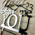 God Gave Me You Wedding Cake Topper for Wedding/Engagement/Marriage Party Decorations (Mirror Silvery Acrylic)...
