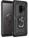 IKAZZ for Galaxy S9 Case,Military Grade Shockproof Heavy Duty Protective Phone Cover Pass 16ft Drop Test with Magnetic Kickstand Black...