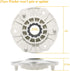 Washer Rotor Hub Assembly MBF618448 for LG Washing Machine?Original Version), Replace Part# PBT-GF30, 4413ER1001C, 4413EA1002B 4413ER1003B, 4413ER1002F