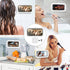 Waterproof Shower Phone Holder, 480° Rotatable Retractable Phone Stand Case with Aroma Strip for Bathroom Wall Mirror Bathtub Kitchen, Compatible ...