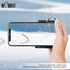 KIWIFOTOS Phone Tripod Mount, Phone Camera Grip Handle Holder with Detachable Bluetooth Shutter and Cold Shoe Adapter for iPhone 14 15 Samsung Sma...