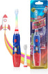 B07YVKSLHYBrush?Baby - KidzSonic Rocket Kids Electric Toothbrush for Ages?3+ with Disco LED Lights, Gentle Sonic Vibrations, 2-Minute Smart Timer ...