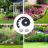 Landscape Edging,20ft Plastic No Dig Garden Edging with 20 Stakes,2 Inch Tall Lawn Edging for Lawn,Yard,Flower Gardens Edging Border (Black-20FT)...