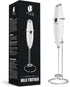 Bean Envy Milk Frother Handheld for Coffee - Electric Hand Blender, Mini Drink Mixer Whisk & Coffee Foamer Wand with Stand for Lattes, Cappuccino,...