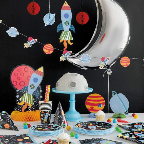 Unique Party Outer Space Birthday Candles (6) pc...