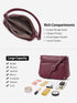 WESTBRONCO Crossbody Bags for Women, Medium Size Shoulder Handbags, Satchel Purse with Multi Zipper Pocket...