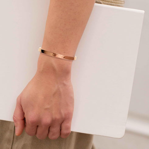 John S. Brana Hammered Copper Cuff Bracelet - Lightweight - 100% Uncoated Solid Copper...